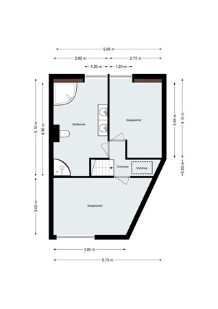 Floorplan - Lindebaan 22, 4611 LX Bergen op Zoom
